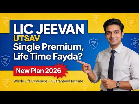 LIC Jeevan Utsav Single Premium Plan from Jan 12 2026: Policy offers whole life coverage and savings