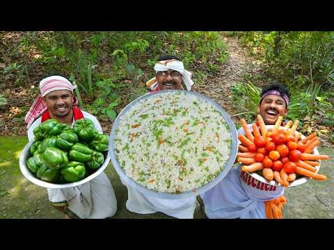 Fried Rice & Chicken curry cooking for village people | villfood Kitchen
