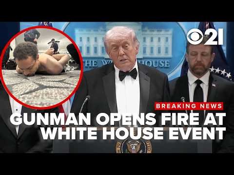 FULL REMARKS: Trump speaks after gunman opens fire on White House event