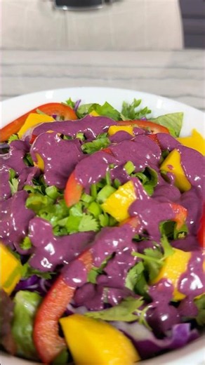 🫐Best Blueberry Dressing Oil-Free!