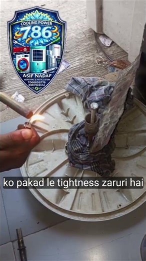 Aaj maine washing machine ka pulsator (spin plate) safely nikal kar repair kiya 🔧Agar aapki machine