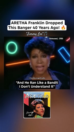 ARETHA Franklin Dropped This Banger 40 Years Ago! 🔥 | "Jimmy Lee" (1986) #viral