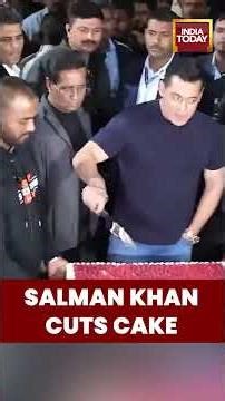 Panvel, Maharashtra: Salman Khan Cuts Cake on 60th Birthday | Entertainment News | India Today