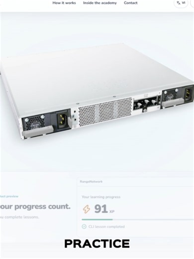 RangoNetwork - an interactive networking and CCNA v2.0 learning platform, built on AWS. Interactive lessons, packet-flow explanations, networking tools, flashcards, and a browser-based CLI. #Cisco #CCNA #Networking #IT #AWS #NetworkEngineer