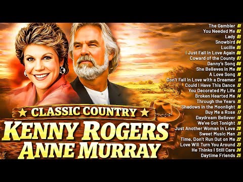 Best Of ANNE MURRAY & KENNY ROGERS💕Beautiful Duets That Echo the Story of Love 🤠You Needed Me, Lady