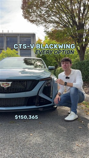 We lived with the 2026 Cadillac CT5-V Blackwing for 1-Week. How was it? Worth the near $150k as tested? #cadillac #ct5vblackwing #v8 #carreviewstiktokcontest #m5
