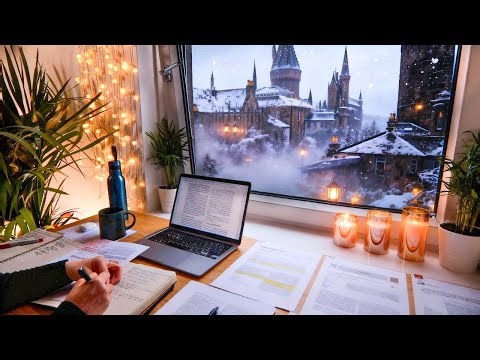 LIVE | 12 HOUR STUDY WITH ME | Pomodoro 50/10, Rain Sounds, Deep Work Focus, Cozy UK Ambience