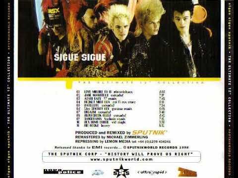 Sigue Sigue Sputnik - love missille F 1 -11 (instrumental Ultraviolence) 1986