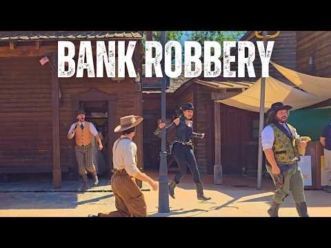 Bank robbery in the Far West | PortAventura
