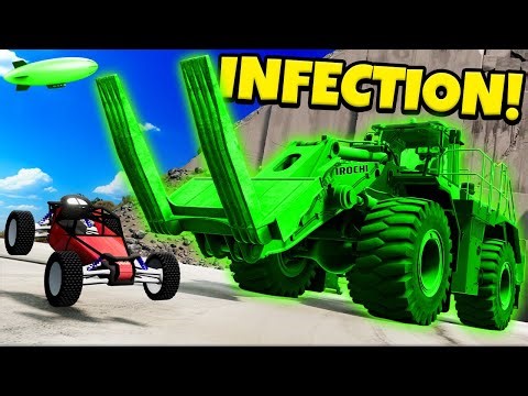 Random Car INFECTION Gets INSANE with the RC Mod (BeamNG Multiplayer)
