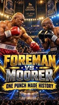 FOREMAN vs MOORER 1994