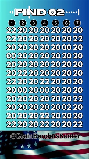 Test Your COGNITIVE Brain Skills With This FAST Number Game! #shorts