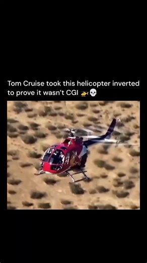 @explainingworld on Instagram: "In August 2011, Tom Cruise took part in one of the most extreme promotional stunts of his career, climbing into the controls of a Red Bull BO-105 aerobatic helicopter over the desert. Tied to the release of Mission: Impossible – Ghost Protocol, it wasn’t just for show... he performed real aerobatic maneuvers like inverted flight, barrel rolls, and high-G flips in one of the only helicopters on Earth capable of sustained aerobatics. What made it even wilder was how