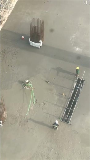 Workers Wrangle Wild Concrete Grinder || ViralHog