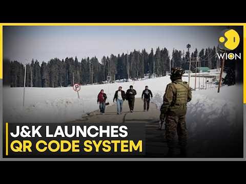 J&K: QR Code-Based Verification Introduced for Tourists' Safety | WION