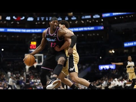 140 point explosion! Heat DOMINATE Wizards