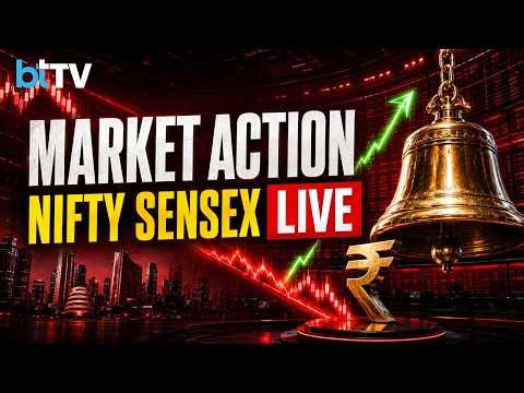 Market Live | Sensex Crashes 800 Points, Nifty Below 23,700 | Infosys, Brent Oil & Earnings Impact