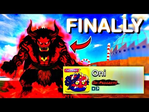 Oni Fruit FINALLY HERE! Creation V2 + Ice Rework in Blox Fruits Update 30