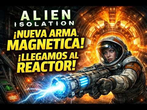 ¡CONSEGUÍ EL ARMA MAGNÉTICA! Llegamos al REACTOR Alien Isolation