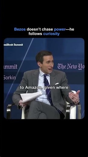 Jeff Bezos on Power: “I Just Follow My Curiosity”