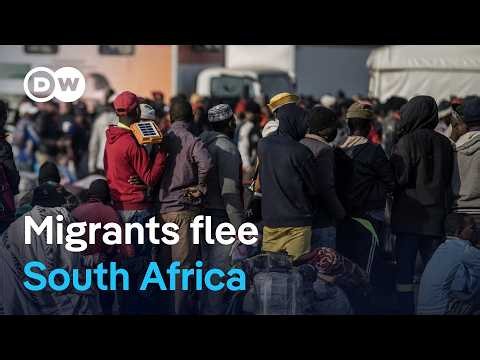 Vigilante deadline drives migrant exodus from South Africa | DW News