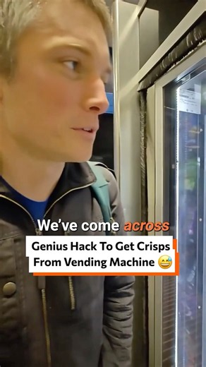 This Genius Vending Machine Hack Just Unlocked A Jackpot Of Crisps! 🥔🎰🤯 @thatllteachyoupodcast