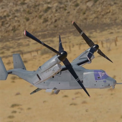 V-22 Osprey: The US Marine Aircraft That Transforms From Helicopter to Plane! #Military #Aircraft