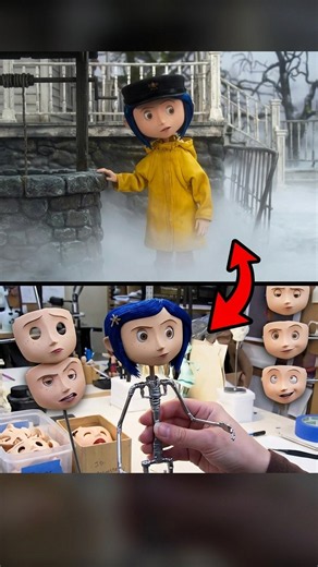 Coraline was made with POPCORN! 🤯 #coraline #animation #behindthescenes