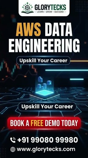 AWS Data Engineering Roadmap 2026 | 6-Month Course | S3, Glue, Redshift & PySpark | Glorytecks