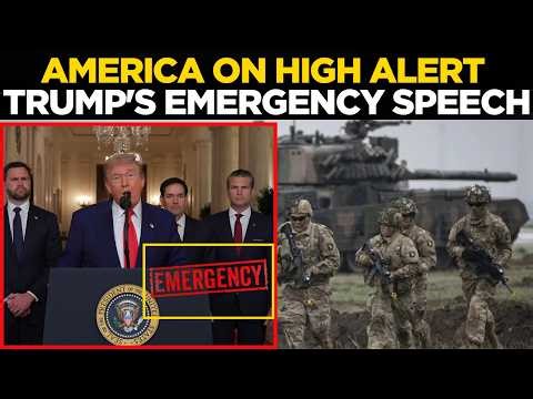 Iran US War LIVE: Trump Issues Urgent Warning, US Put On High Alert? | US BREAKING NEWS | Live News