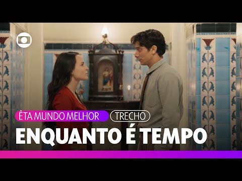 Túlio aconselha Estela a conversar com Miriam, cuja saúde vai mal | Êta Mundo Melhor | TV Globo
