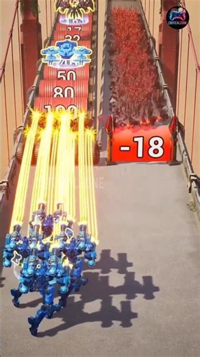 Robot vs Giant Mecha Godzilla Ultimate Gameplay | Set 671#Robot #Godzilla #Shorts