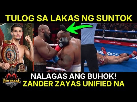 Zander Zayas Panalo Unified Na | Carrington Panalo KNOCKOUT New WBC | Miller Tumalsik Ang BUHOK