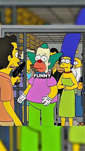 The Funniest Robbery In the Simpsons EVER! 😂🔫 #simpsons #shorts