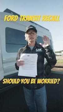 2025 Ford Transit Recall Safety Check
