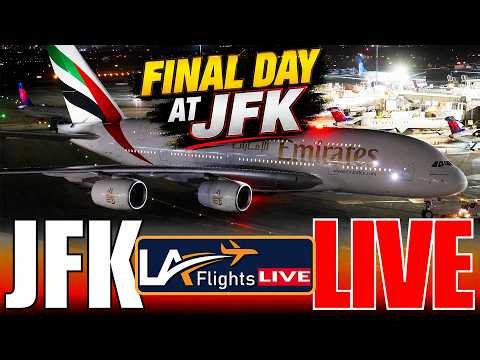 🔴LIVE JFK AIRPORT TWA Hotel! | FINAL DAY JULY 5, 2026! | JFK PLANE SPOTTING