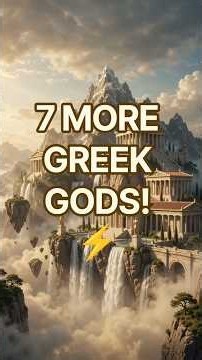 7 More Famous Greek Gods & Goddesses Explained! ⚔️✨ | Greek Mythology