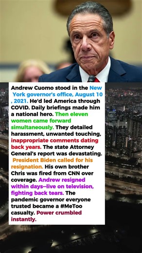 Andrew Cuomo Walked Off That Stage Defeated—11 Women's Stories Ended His Empire (