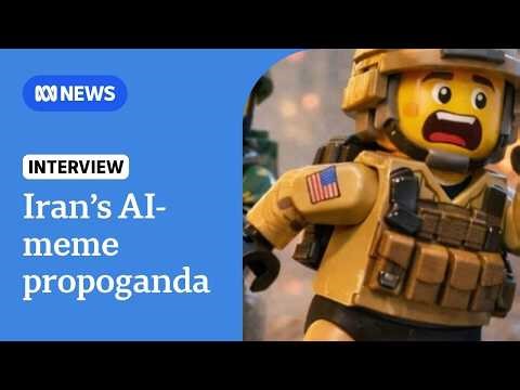 Iran deploys AI propaganda memes as a new weapon of war | The World | ABC NEWS