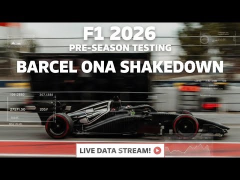 LIVE F1 BARCELONA TESTING DAY 5 - Live Timing!