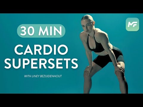 30 MIN CARDIO SUPERSETS - NO EQUIPMENT (MadFit App FUSION Program)