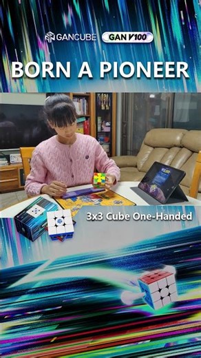 GANCUBE - Xia Tian 3x3 One-Handed Challenge