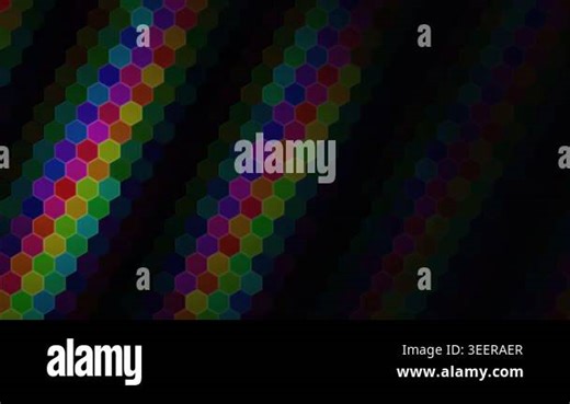 color rhombus tile tessellation pattern illustration Stock Video Footage - Alamy
