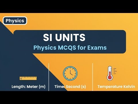 Physics Basics: What are SI Units? | Fundamental & Derived Units