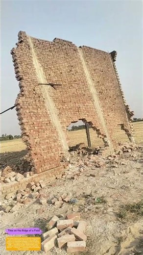How a Single Rope Can Topple a Brick Structure — And Why It Matters for Safe Demolition