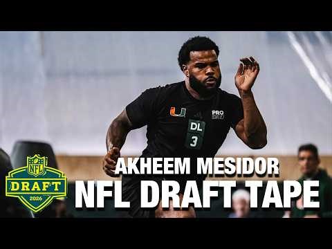 Miami Edge Akheem Mesidor | 2026 NFL Draft Tape