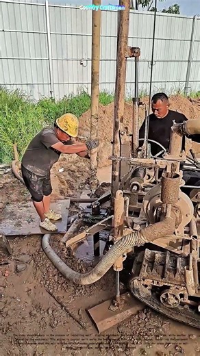Drilling Down: How Workers Install Well - Digging Equipment