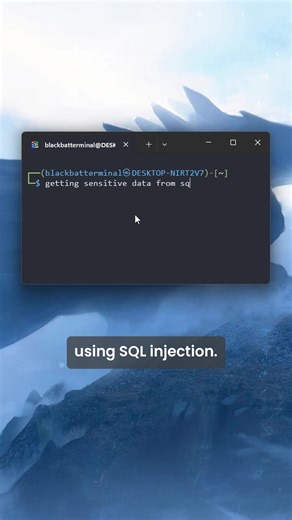 pt4 breaking down sql injection (UNION attack) #cybersecurity #informationtechnology #hacker #linux #cyber