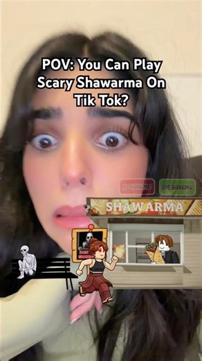 SCARY SHAWARMA Kiosk On Tik Tok? #roblox #shorts