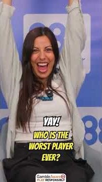 Who is the worst poker player ever? 😆